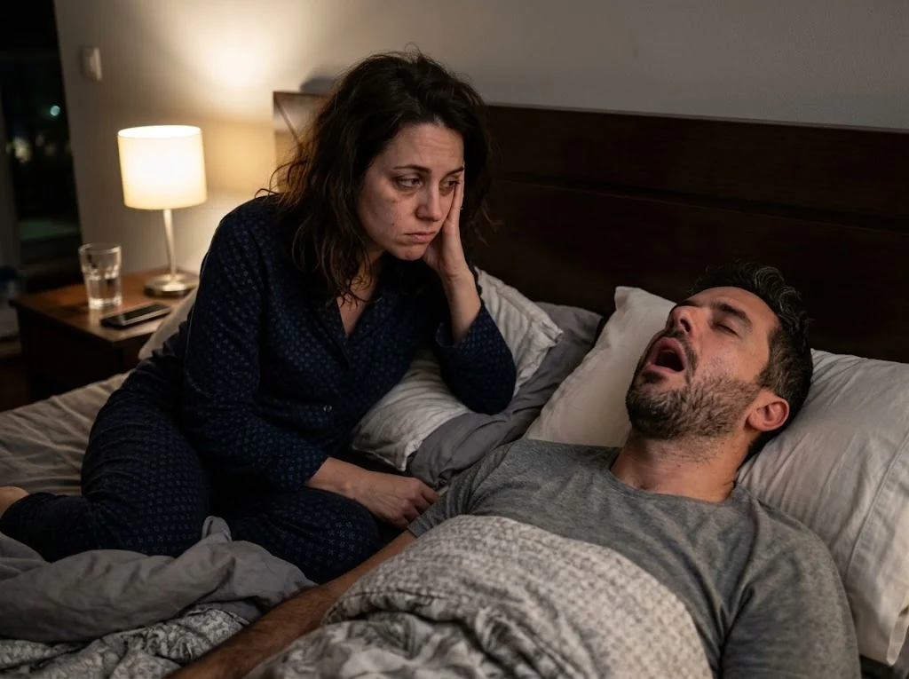 Meu marido ronca: como convencê-lo a procurar avaliação